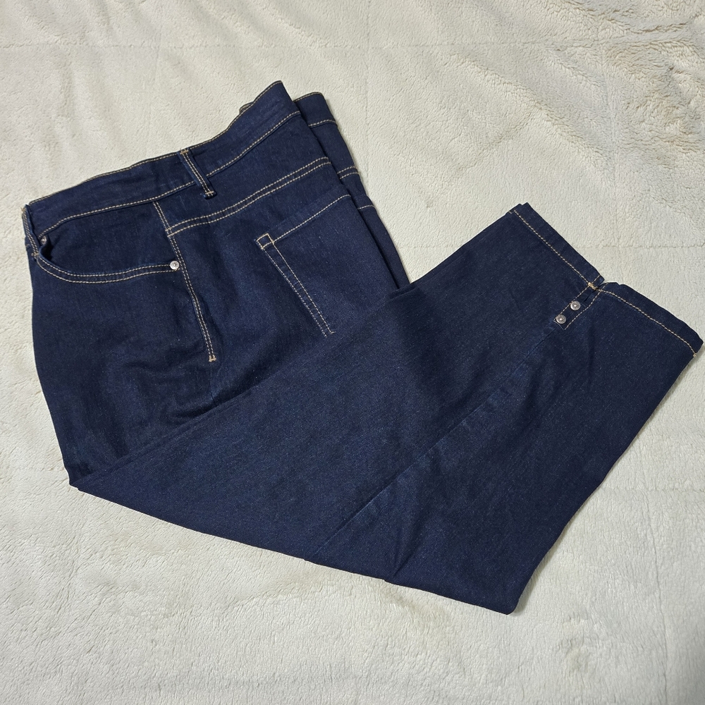Gloria Vanderbilt Amanda Jeans All Around Slimming Effect Denim Capri, 18 W - Picture 14 of 14